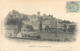 Delcampe - CPA 38 ISERE Morestel Vue Générale Côté Sud - Morestel