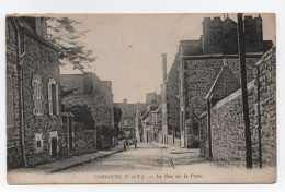 Delcampe - COMBOURG (I.et V.) La Rue De La Poste - Combourg