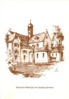 Klosterhof Wettingen Mit Zwyssig-Denkmal * 3. 9. 1966 - Wettingen