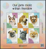 Delcampe - 2023 Azerbaijan 1816-1821/B324 Dogs 9,00 € - Hunde