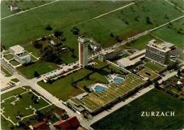 Thermalkurort Zurzach - Kurzentrum - Fliegeraufnahme (7311) * 26. 9. 1974 - Bad Zurzach