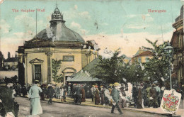 [-5%] ROYAUME-UNI - The Sulphur Well - Harrogate - Colorisé Animé - Carte Postale Ancienne - Harrogate