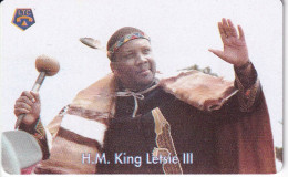 TARJETA DE LESOTHO DE M50 DE KING LETSIE III - Lesotho