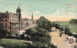 [-5%] ROYAUME-UNI - Prospect Place & Stray - Harrogate - Colorisé - Animé - Carte Postale Ancienne - Harrogate
