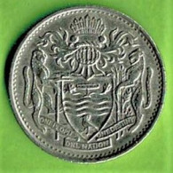 BANK OF GUYANA / 25 CENTS / 1977 - Guyana