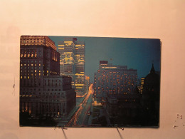 Delcampe - Montreal - Rue Dorchester La Nuit... - Montreal