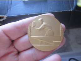 Gold Medal For Table Tennis Championship Of Serbia Pobjed. Prv. Srbije 1963-64 STSS - Tenis De Mesa