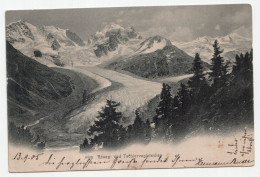 Roseg - Und Tschiervagletscher. Jahr 1905 - Tschierv