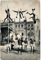 82188 - Deutsches Reich - 1915 - AnsKte "Gustav Hagenbeck's ... Indische Völkerschau ...", Gebraucht Als FpKte DRESDEN - Asia
