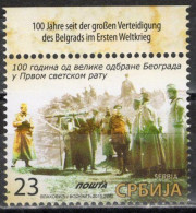 Delcampe - Serbia 2015 - Centenary Of Great Defence Of Belgrade In The First World War - Mi 624 - MNH**VF - Serbien