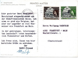 82231 - Basutoland - 1964 - 1c QEII MiF A DrucksAnsKte MASERU -> Westdeutschland - 1933-1964 Crown Colony