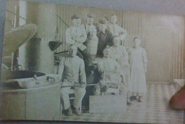 ! 1909 Fotokarte , Küche, Lockstedter Lager, Abs. Glückstadt, Militär, Bahnpost Hamburg - Tondern - Hohenlockstedt
