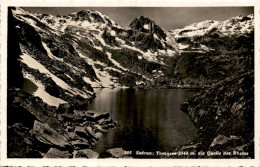 Sedrun: Tomasee, Die Quelle Des Rheins (155) * 7. 8. 1935 - Tujetsch