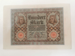 Allemagne, 10 Mark 1920. Série O - 100 Mark