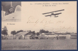 CPA Autographe > Aviateur Pilote Aviation Pierre Dufort Non Circulée - Aviators & Astronauts
