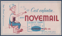 Buvard Novemail C'est Enfantin, Une Seule Couche Couvre, Pas De Trace De Pinceau - Paints