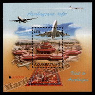 Delcampe - Azerbaijan Europa Cept. 2012 Yv. HB 97, Tourism - Aserbaidschan