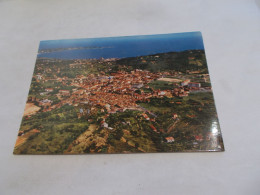 Delcampe - VALLAURIS  ( 06 Alpes Maritimes ) VUE GENERALE AERIENNE DE LA VILLE JUSQU A LA MER 1965 - Vallauris