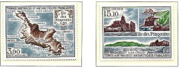 T.A.A.F. 1988: Michel-No. 237-238  Ile Des Pingouins ** MNH  (cote 10.00 Euro) - Eilanden