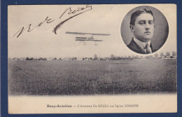 CPA Autographe Signature Aviation Aviateur De Réals Non Circulée - Aviators & Astronauts