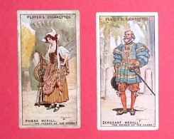 Chromo, Gilbert And Sullivan, John Player & Sons, Series Of 50, N° 48 Et 49, The Yeomen Of The Guard, LOT DE 2 CHROMOS - Andere & Zonder Classificatie
