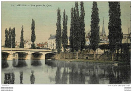 Delcampe - 77 MELUN VUE PRISE DU QUAI - Melun