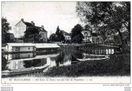 Delcampe - 77 SAMOIS UN COIN DE SEINE VUE DE L'ILE DE VAUTHERE EDIT LL - Samois