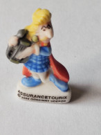 Fève / Fèves 2002 Astérix Nouveau Millénaire * Assurancetourix (T 3260) AFF 2002 Page 80 - Fève Mate - Strips