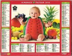 Almanach Calendrier OLLER  ,des Postes, PTT , Du Facteur   2010  Dept Du  Pas De Calais - Big : 2001-...