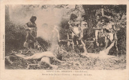 [-5%] VANUATU - Nouvelles Hébrides - Cannibalisme - Retour De La Chasse à Lhomme - Préparatifs... - Carte Postale - Vanuatu