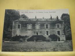 Delcampe - 58 5772 CPA - 58 CUZY - LE CHATEAU - FACADE NORD OUEST - Castillos