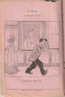 Delcampe - BENJAMIN RABIER / DESSIN HUMORISTIQUE / AU SALON - Dibujos Originales