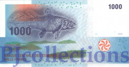 COMOROS 1000 FRANCS 2005 PICK 16a UNC PREFIX "A" - Comore