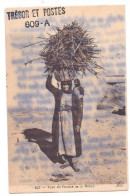 Oblitération Linéaire Tresor Et Poste 609A Sur Carte Postale De La Bekaa - Brieven En Documenten