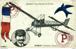 Delcampe - BATHIAT MONOPLAN SOMMER HONNEUR A NOS OISEAUX DE FRANCE - Flieger