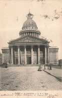 [-5%] FRANCE - Paris - Le Panthéon - P.P.C. -  Vue De La Façade - Animé - Carte Postale Ancienne - Pantheon
