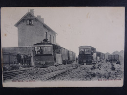 Forville La Station (2 Trams à Vapeur) - Fernelmont