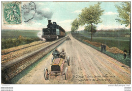 CIRCUIT DE SEINE INFERIEURE LA ROUTE DE DOUVREND AVEC LE TRAIN - Sonstige & Ohne Zuordnung