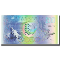 Billet, Australie, 200 Dollars, 2018, ZEALANDIA TASMANTIS LORD HOWE ISLAND, NEUF - Fictifs & Specimens