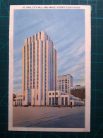 ILLUSTRATIONS, États-Unis. Lot X 7 Cartes Avec Image Recto Verso. Bâtiments Importants, Parcs Et Vues Panoramiques... - Collections & Lots