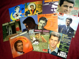 COLLECTION   DE 11  /  45 TOURS  TOURS  DIFFERENTS DE MARCEL AMONT - Collections Complètes