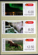 Denmark 2013 MiNr.69-71 (**) ( Lot K 787 ) ATM Franking Labels - Machine Labels [ATM]