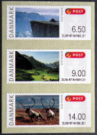 Denmark 2014 MiNr.75-77 (**) ( Lot K 817 ) ATM Franking Labels - Machine Labels [ATM]