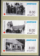 Denmark 2016 MiNr.96-98 (**) ( Lot K 823 ) ATM Franking Labels - Machine Labels [ATM]