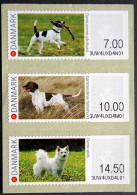 Denmark 2015 Danish Dog Breeds  MiNr.78-80 (**) ( Lot K 829 ) ATM Franking Labels - Machine Labels [ATM]
