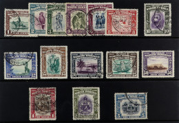 1939 Pictorials Definitives Set, SG 303/317, Fine Used, Cat £750. - North Borneo (...-1963)