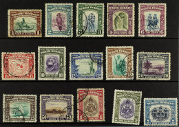 1939 Pictorials Set, SG 303/317, Very Fine Used. Cat £750 (15 Stamps). - North Borneo (...-1963)