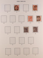 1841-1970 USED COLLECTION In Two Windsor Albums, Includes Some QV Issues With Vals To 2s6d, KEVII Vals To 5s, 1934 Seaho - Other & Unclassified