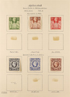 1840 - 1953 COLLECTION In Album, 1d Black, 1841 1d Red Imperf With Blue Cancel, 1d Red Plates, Seahorses To 10s, Etc (ap - Other & Unclassified