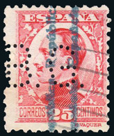 Guipúzcoa - Edi O 598 - Perforado "B.G." (Banco) - Gebraucht